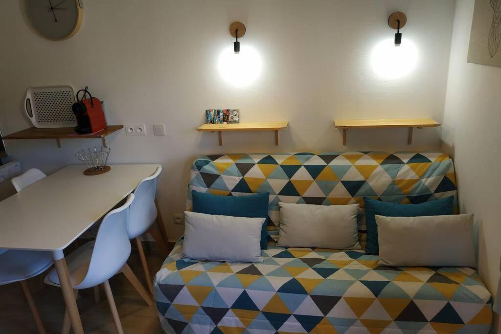 Appartement refait à neuf ski pied des pistes à Val louron Génos Esterno foto